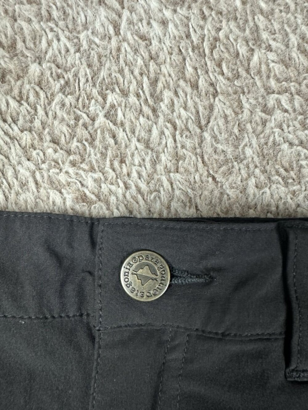 Patagonia Womens Size 6 Skyline Traveler Pants Black Hiking Ankle Zip STY55650 - Picture 6 of 16